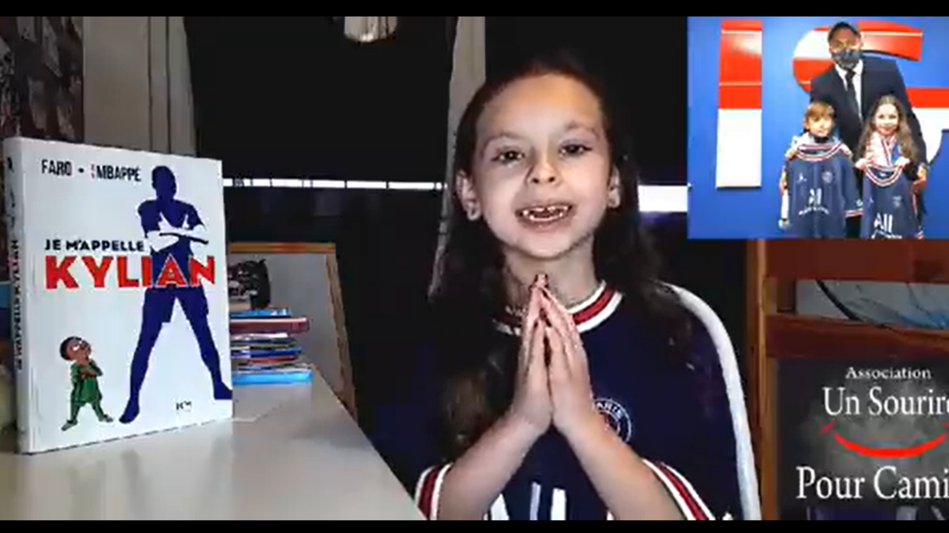 Une petite fille malade lance un appel à Kylian Mbappé, elle se...